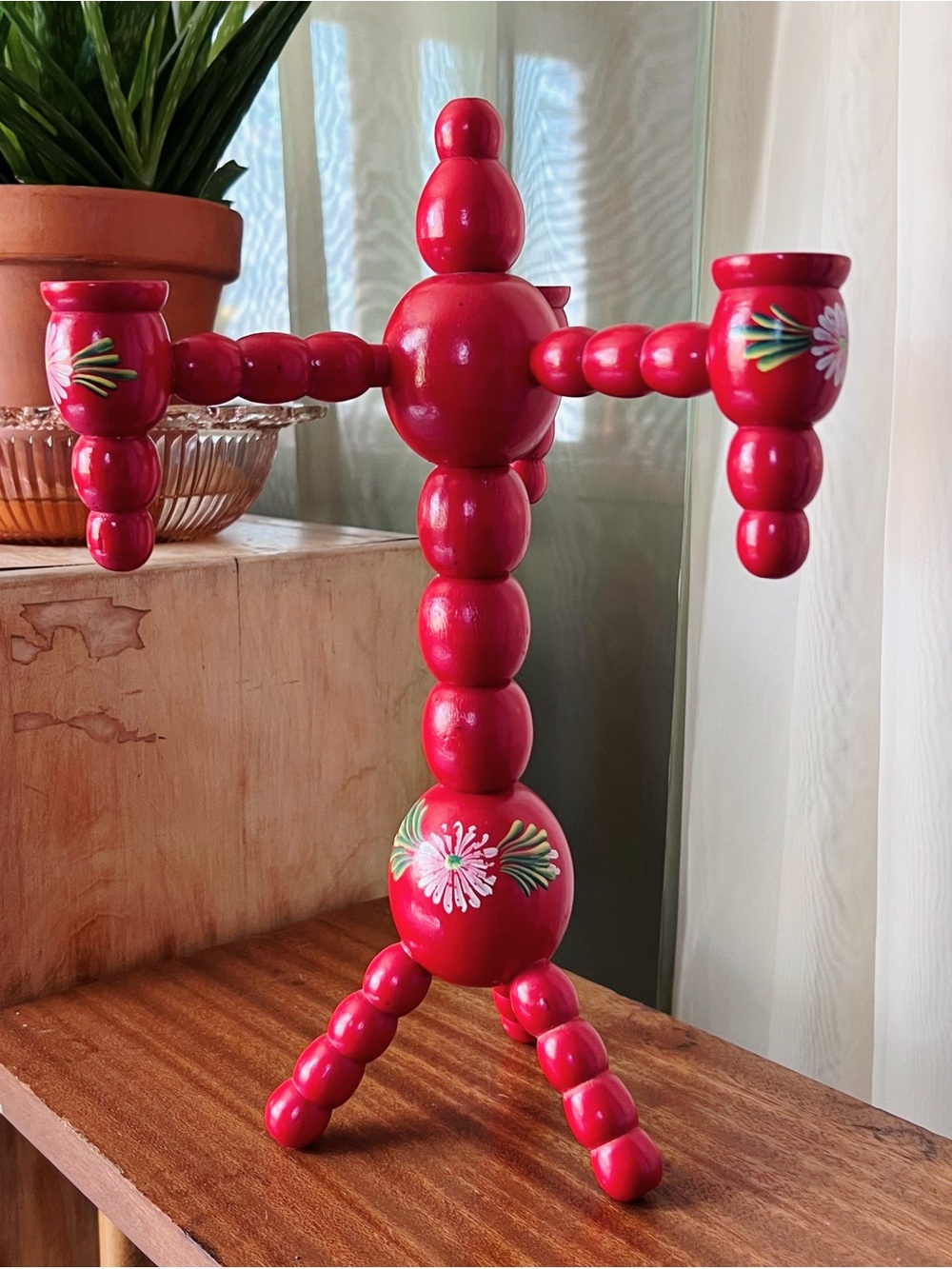 Vintage Scandinavian Candelabra